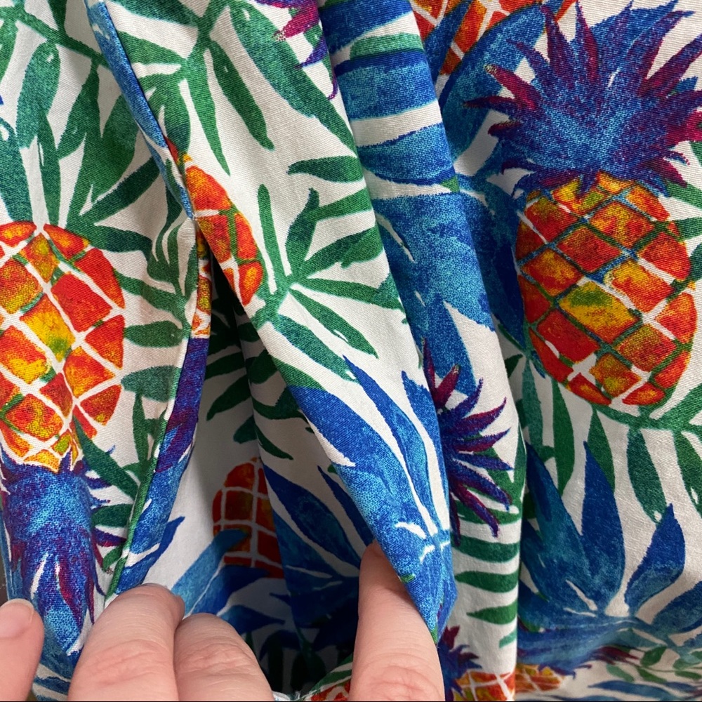 Tabitha Webb Pineapple Shift Sleeveless Tropical … - image 6
